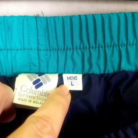 Vintage Columbia Dark Blue Winter Snowpants Size L - Picture 7 of 8